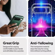 Google Pixel 9 Pro XL Gel Case - Clear Armour Phone Cover with Shockproof Protection