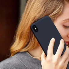 For iPhone X/XS Soft Silicone Case - Slim Shockproof Cover