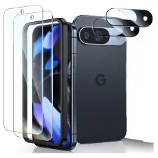 Tempered glass Screen protector with camra lens for google pixel 9.