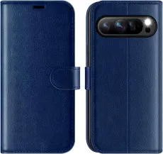 Blue wallet case for Pixel 9