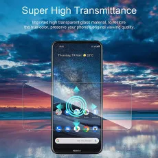 2.5D Full Cover Tempered Glass Screen Protector - 2 Pack for Nokia C32 | UK