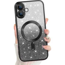 sparkly phone case for iPhone 16 Plus