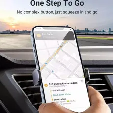 Universal Car Phone Holder | Air Vent Gravity Mount Cradle Stand | Free Shipping