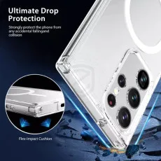 Samsung Galaxy S23 Case with Magsafe Clear, Anti-Yellow, Shockproof Protective Cover