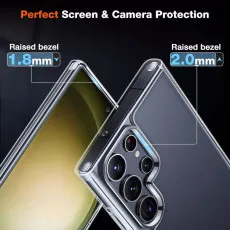 For Samsung Galaxy S23 Ultra Clear Case with MagSafe | Slim Magnetic Phone Cover | Shockproof Protection