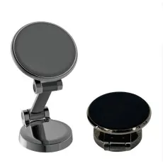 Versatile 360° Magnetic Car Phone Holder - Secure Dashboard & Windscreen Mount for Hands-Free Driving