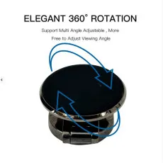 Versatile 360° Magnetic Car Phone Holder - Secure Dashboard & Windscreen Mount for Hands-Free Driving