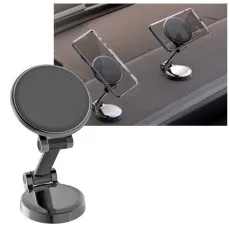 Versatile 360° Magnetic Car Phone Holder - Secure Dashboard & Windscreen Mount for Hands-Free Driving