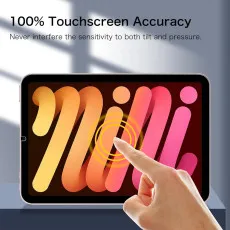 2-Pack Tempered Glass Screen Protector for iPad Mini 7 (A17 Pro) 2024 - 9H Hardness, Anti-Scratch, HD Clear, 8.3 Inch