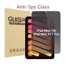 Privacy Tempered Glass Screen Protector for iPad Mini 7