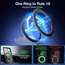 MagSafe iPhone 11 Pro Max Case, 360° Magnetic Ring, Shockproof | Loadbasket