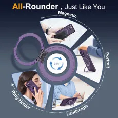 iPhone 11 Pro Max Case with Invisible Ring Stand & MagSafe