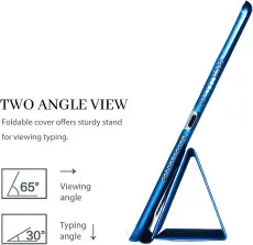 Case for iPad Pro 9.7 inch 4th Generation (2016) A1675, A1674, A1673 Smart Magnetic Stand Case Cover with Automatic Wake/Sleep (Sky)