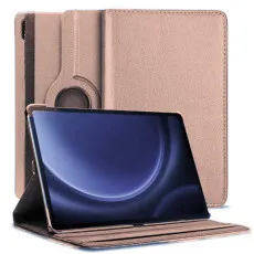 Rose Samsung Galaxy Tab S9 Ultra case with 360° rotating stand