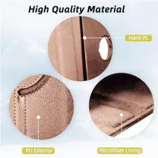 Versatile rose gold Samsung Galaxy S9 Tablet case for all uses