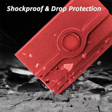 Protective red case for Samsung Galaxy Tab S8 with precise fit.