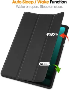 Samsung Galaxy Tab S8 smart case with auto sleep/wake function to save battery life