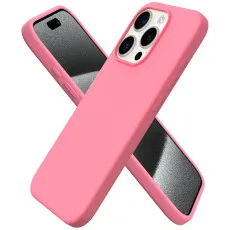 Liquid Silicone Case for iPhone 15 Pro Max - Soft Touch, Durable Protection | Loadbasket UK