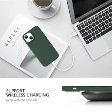 Liquid Silicone Soft Gel iPhone 15 Plus Case - Slim Fit, Shockproof Cover | Loadbasket UK