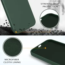Liquid Silicone Soft Gel iPhone 15 Plus Case - Slim Fit, Shockproof Cover | Loadbasket UK