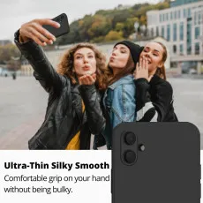 Slim and lightweight Samsung Galaxy A06 case.