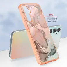 Pink Marble Case for Samsung Galaxy S25 Plus – Slim and Protective