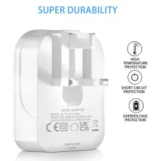 C Type 20W Foldable Fast Chargering Adapter Mains Wal Plug For Android