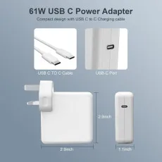 96W USB-C Power Adapter for MacBook Pro, Air & All Type-C Devices - Fast Charging