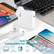 96W USB-C Power Adapter for MacBook Pro, Air & All Type-C Devices - Fast Charging