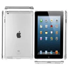 Transparent back showcasing iPad’s original design.