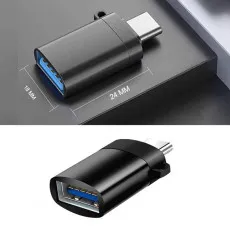 OTG Type C to USB Adapter 3.0 USB-C 3.0 Male OTG A Female Data Connector Converters