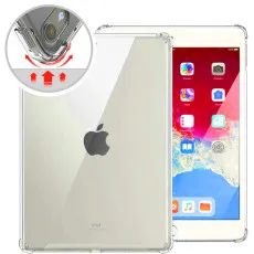 Clear bumper case for iPad Pro 12.9-inch (2017) front view.