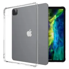 Clear shockproof iPad Pro 11 case with reinforced bumper