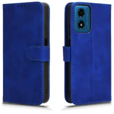 Motorola Moto E14 Wallet Book Leather Case - Durable Flip Cover