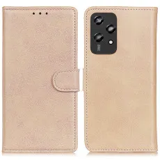 Honor 200 Lite Rose Gold Leather Wallet Case