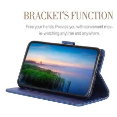 Honor 200 Lite Leather Wallet Book Cover with landscap stand