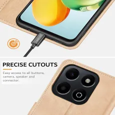 Honor 200 Smart Leather Phone Case with camera and charging protection