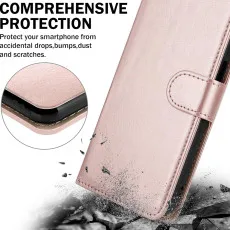 honor x6b leather wallet case with shockproof