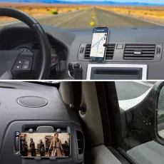 Air Vent Car Phone Holder 360 Adjustable Gravity Cradle Stand For Smartphonrd