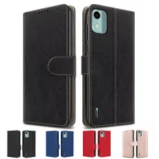 nokia c12 3 pocket wallet case