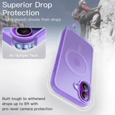 Apple iPhone 16 Magsafe Case – Strong Bumper Protection with MagSafe Magnetic Support