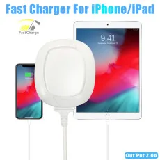 iPhone Travel Charger Adapter UK Mains Charger Wall Plug [3-Pin] Micro 2A - 5V Fast Charger