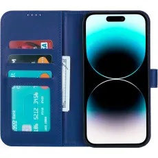 Apple iPhone 14 Pro Max Leather Wallet case with Shockproof Design and Protection