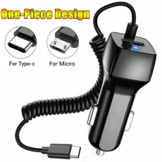 USB Fast Car Charger Type-C Charging Adapter For All Type- C Devices UK