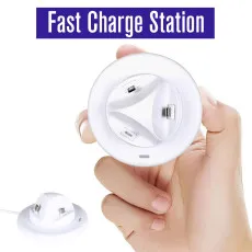 3-in-1 Mobile Phone Charging Station for iOS, Type C & Micro USB