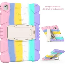 Rainbow Case for iPad Air 4/Pro 11 (2022) – Anti-Shock Protective Cover with Stand, Slim Smart Folio Design, Durable & Stylish