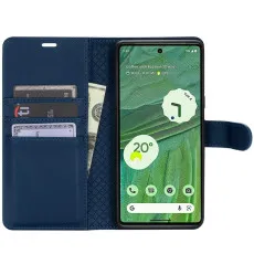 Google Pixel 7 Leather Wallet Phone Case – Luxury Design with Card Slots