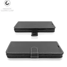 Google Pixel 6 Pro Leather Wallet Case with Kickstand & Card Holder