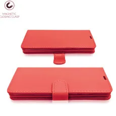 Google Pixel 6 Pro Leather Wallet Case with Kickstand & Card Holder