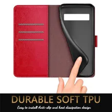 Google Pixel 7 Pro Wallet Case – Stylish Leather Design with Storage